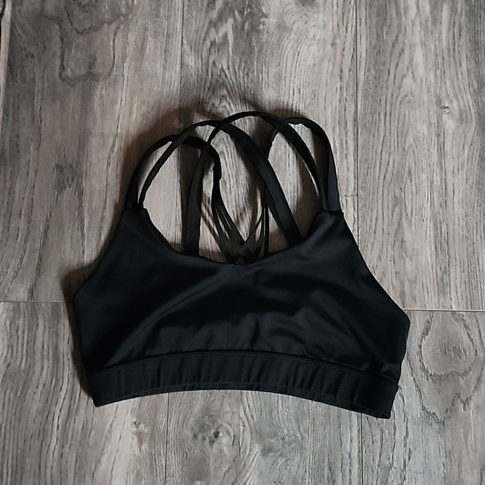 Champion • Black Sports Bra, Small